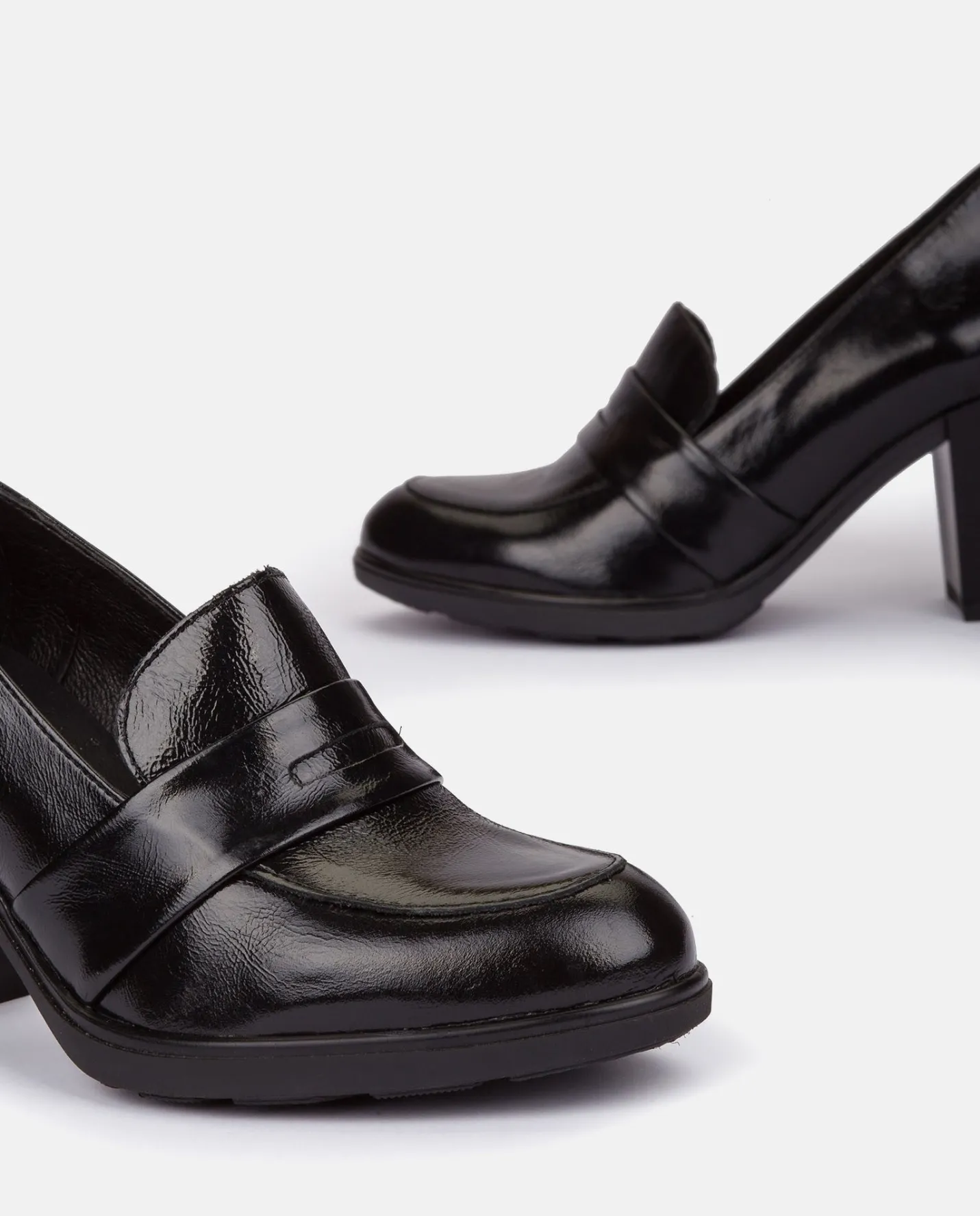 Ankle Boots|Shoes|Yokono Chaussure à Talon KIEL-001 Noir