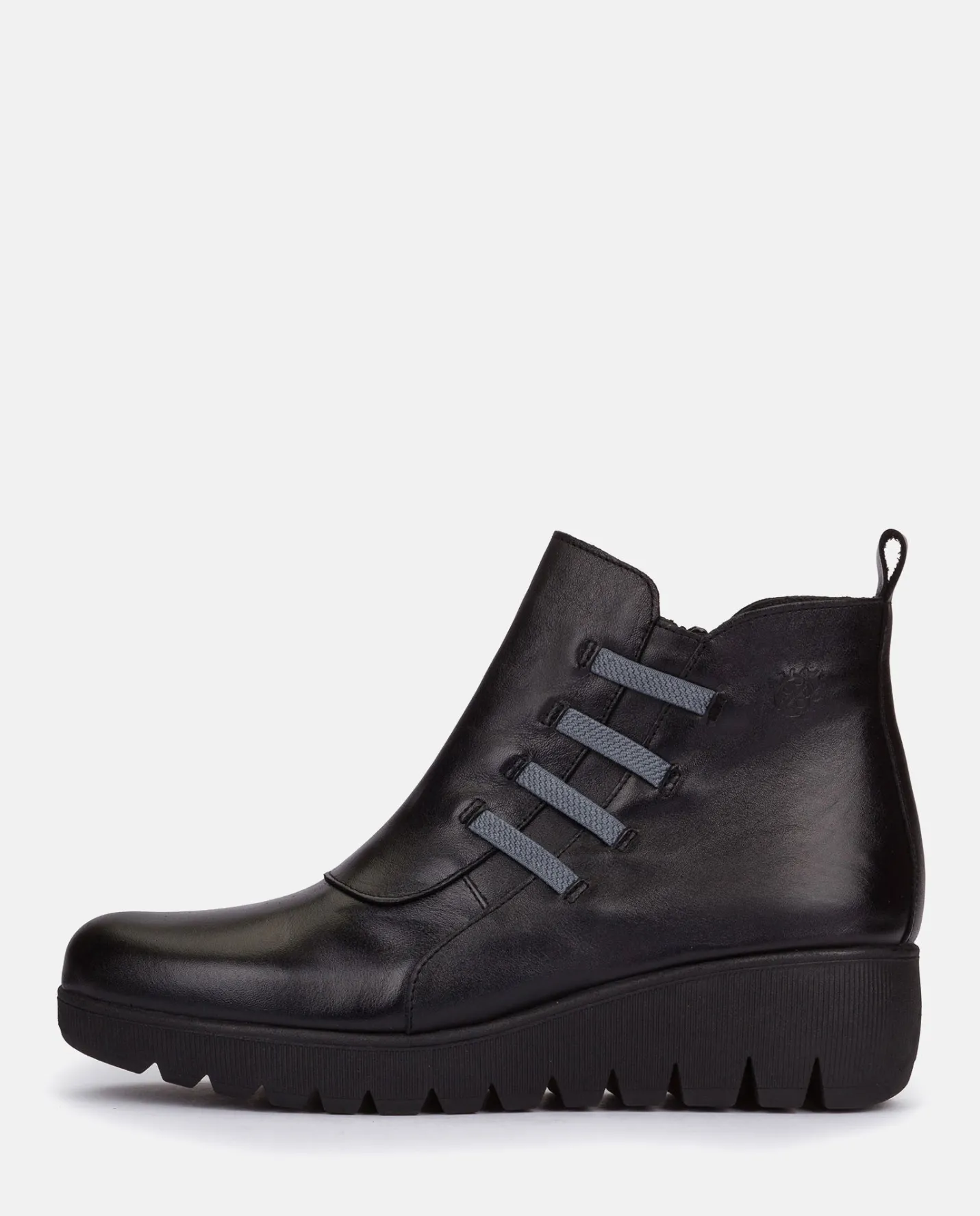 Ankle Boots|Yokono Flat Bootie ATENAS-033 Black