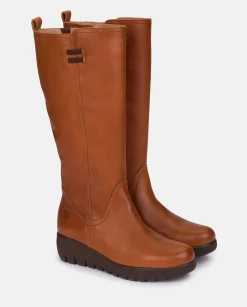 Boots|Yokono Flat Bootie ATENAS-031 Brown