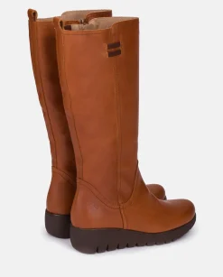 Boots|Yokono Flat Bootie ATENAS-031 Brown