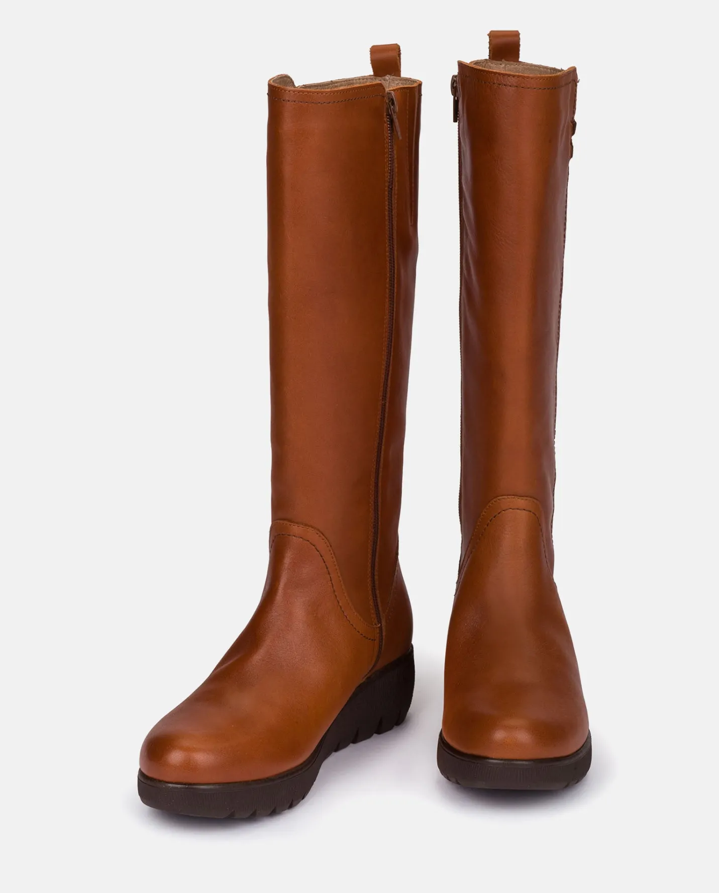 Boots|Yokono Flat Bootie ATENAS-031 Brown
