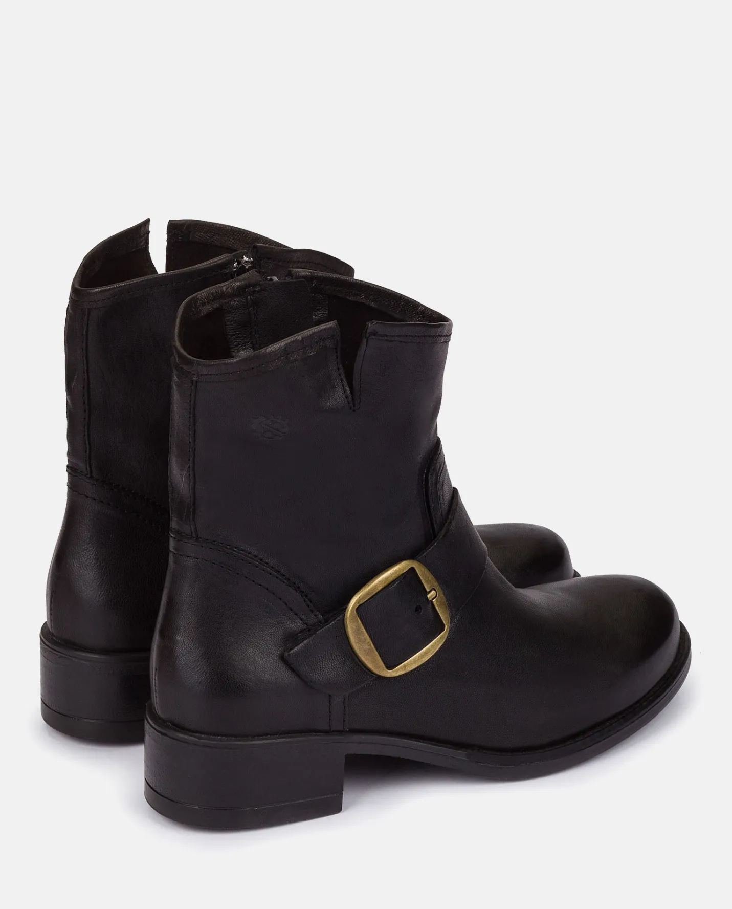 Ankle Boots|Yokono Flat Booty MONS-001 Black