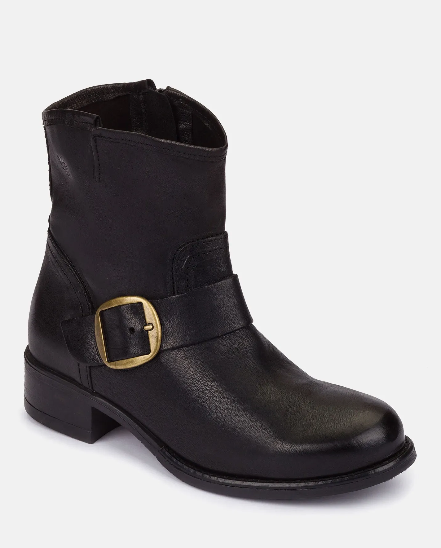 Ankle Boots|Yokono Flat Booty MONS-001 Black