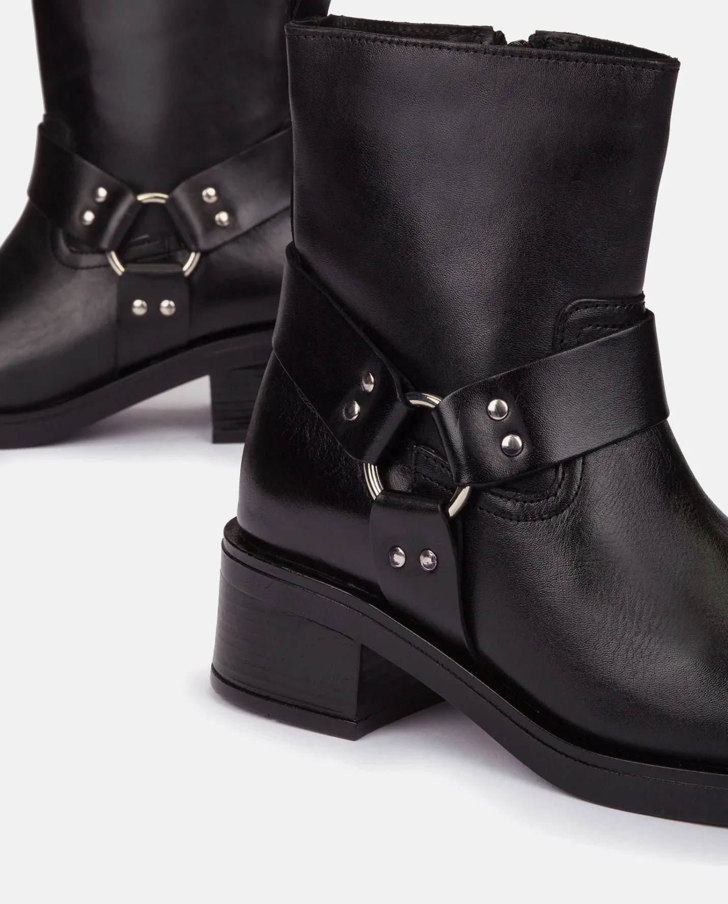 Ankle Boots|Yokono Flat Booty SPA-005 Black