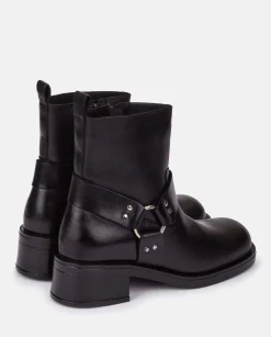 Ankle Boots|Yokono Flat Booty SPA-005 Black
