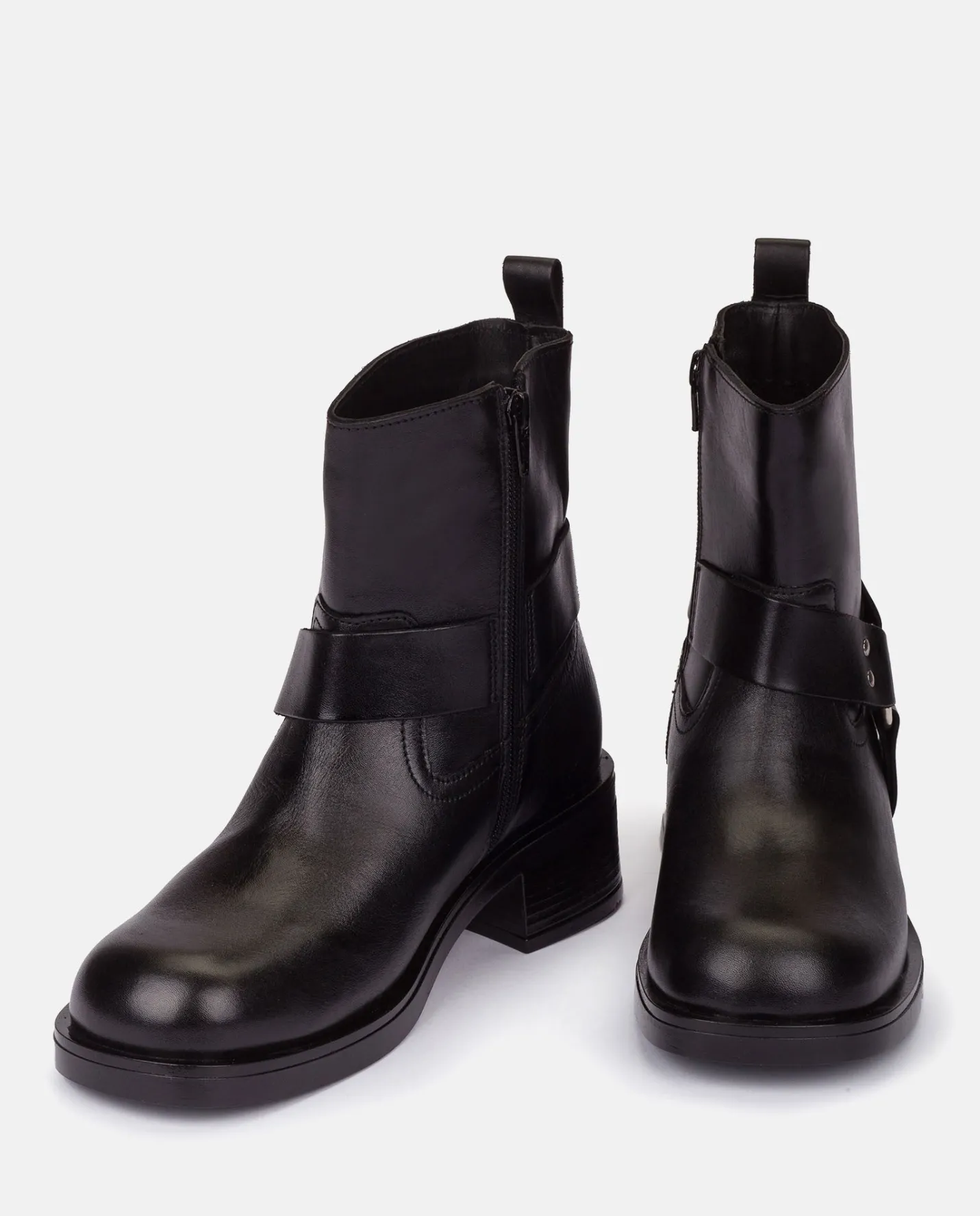 Ankle Boots|Yokono Flat Booty SPA-005 Black
