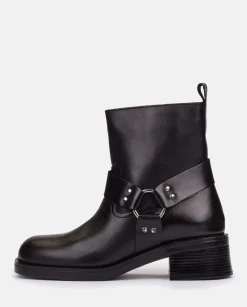 Ankle Boots|Yokono Flat Booty SPA-005 Black