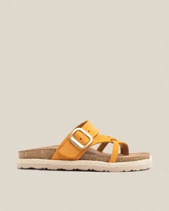 Platform Sandals|Flat Sandals|Yokono Flat Sandal Arena 003 Orange