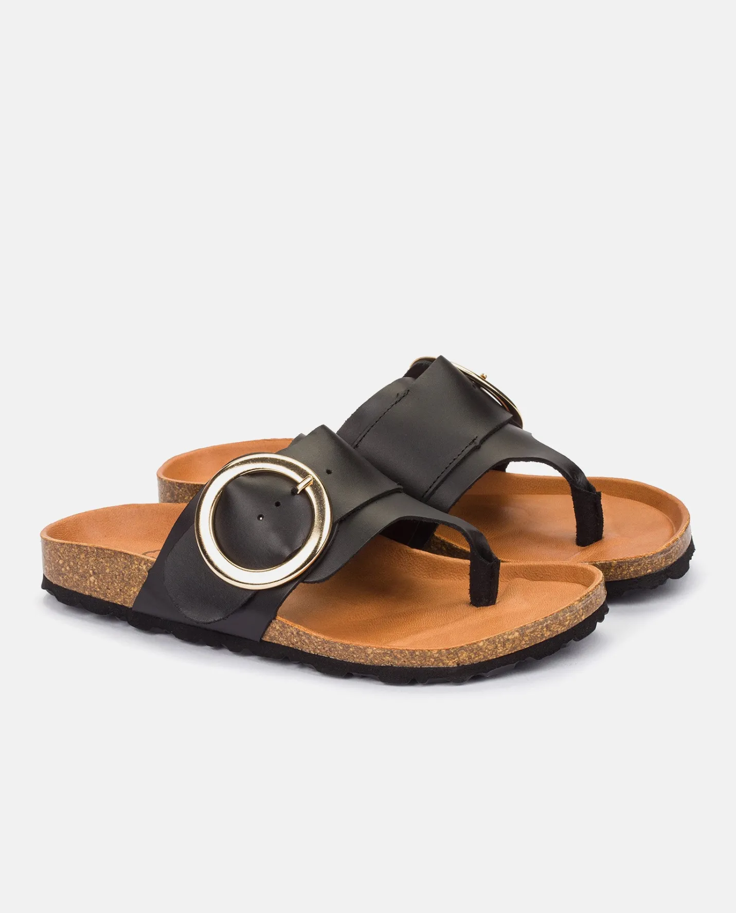 Flat Sandals|Yokono Flat Sandal GRANADA-704 Black