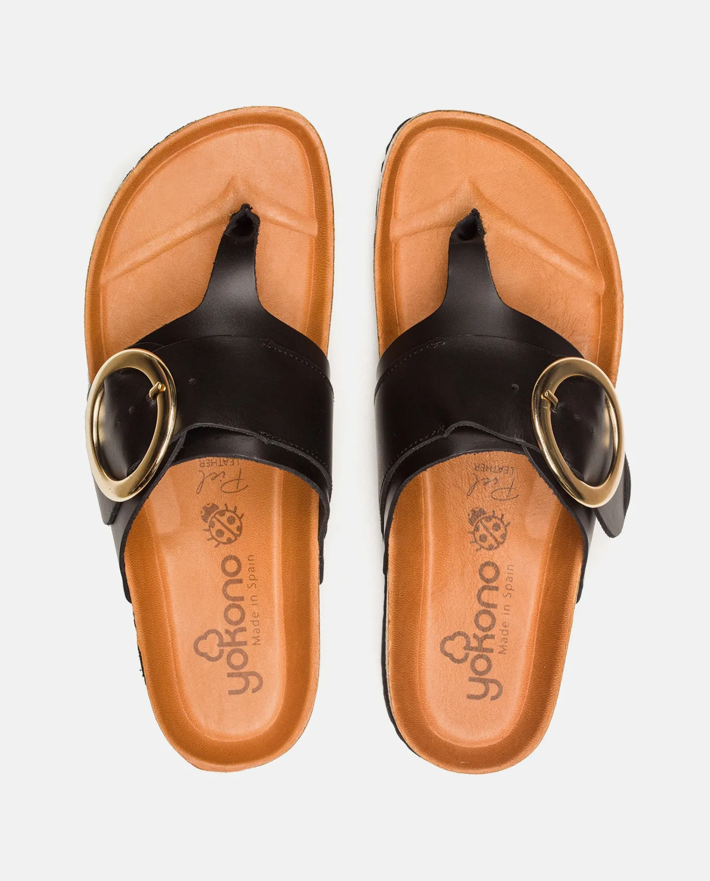 Flat Sandals|Yokono Flat Sandal GRANADA-704 Black
