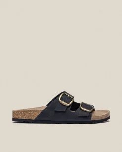 Flat Sandals|Yokono Flat Sandal GRANADA-700 Black
