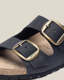 Flat Sandals|Yokono Flat Sandal GRANADA-700 Black