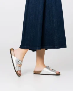 Flat Sandals|Yokono Flat Sandal GRANADA-700 Silver