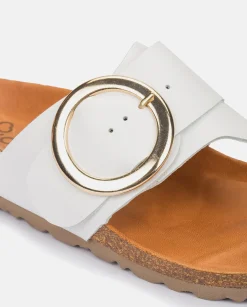 Flat Sandals|Yokono Flat Sandal GRANADA-704 White