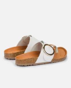 Flat Sandals|Yokono Flat Sandal GRANADA-704 White