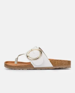 Flat Sandals|Yokono Flat Sandal GRANADA-704 White