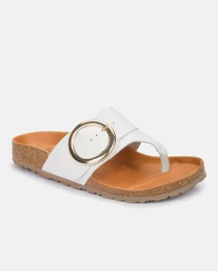 Flat Sandals|Yokono Flat Sandal GRANADA-704 White