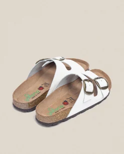 Flat Sandals|Yokono Flat Sandal GRANADA-700 White