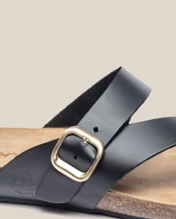 Flat Sandals|Yokono Flat Sandal Ibiza 013 Black