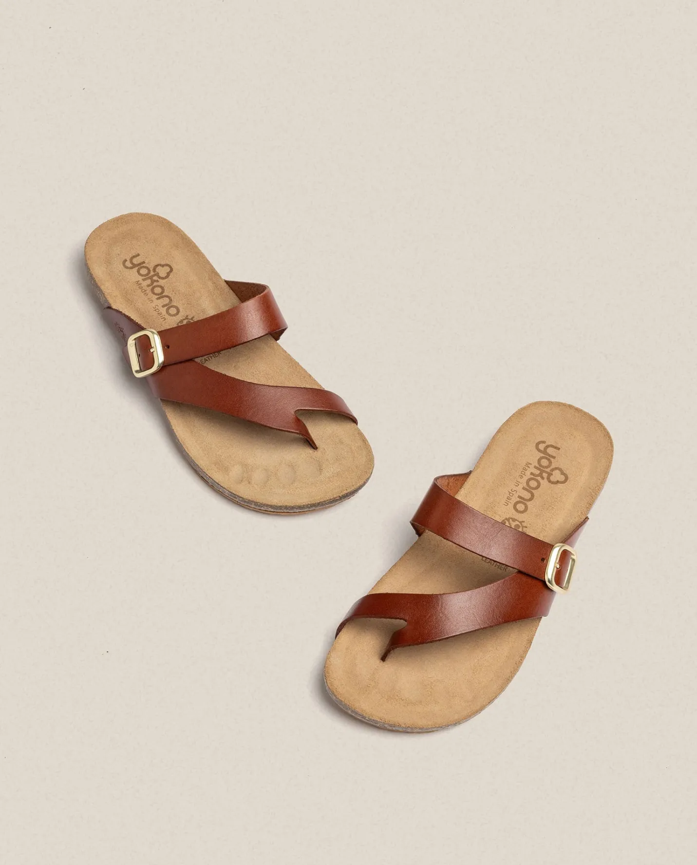 Flat Sandals|Yokono Flat Sandal Ibiza 013 Brown