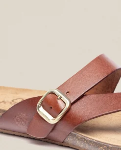 Flat Sandals|Yokono Flat Sandal Ibiza 013 Brown