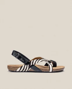 Flat Sandals|Yokono Flat Sandal IBIZA-718 Black