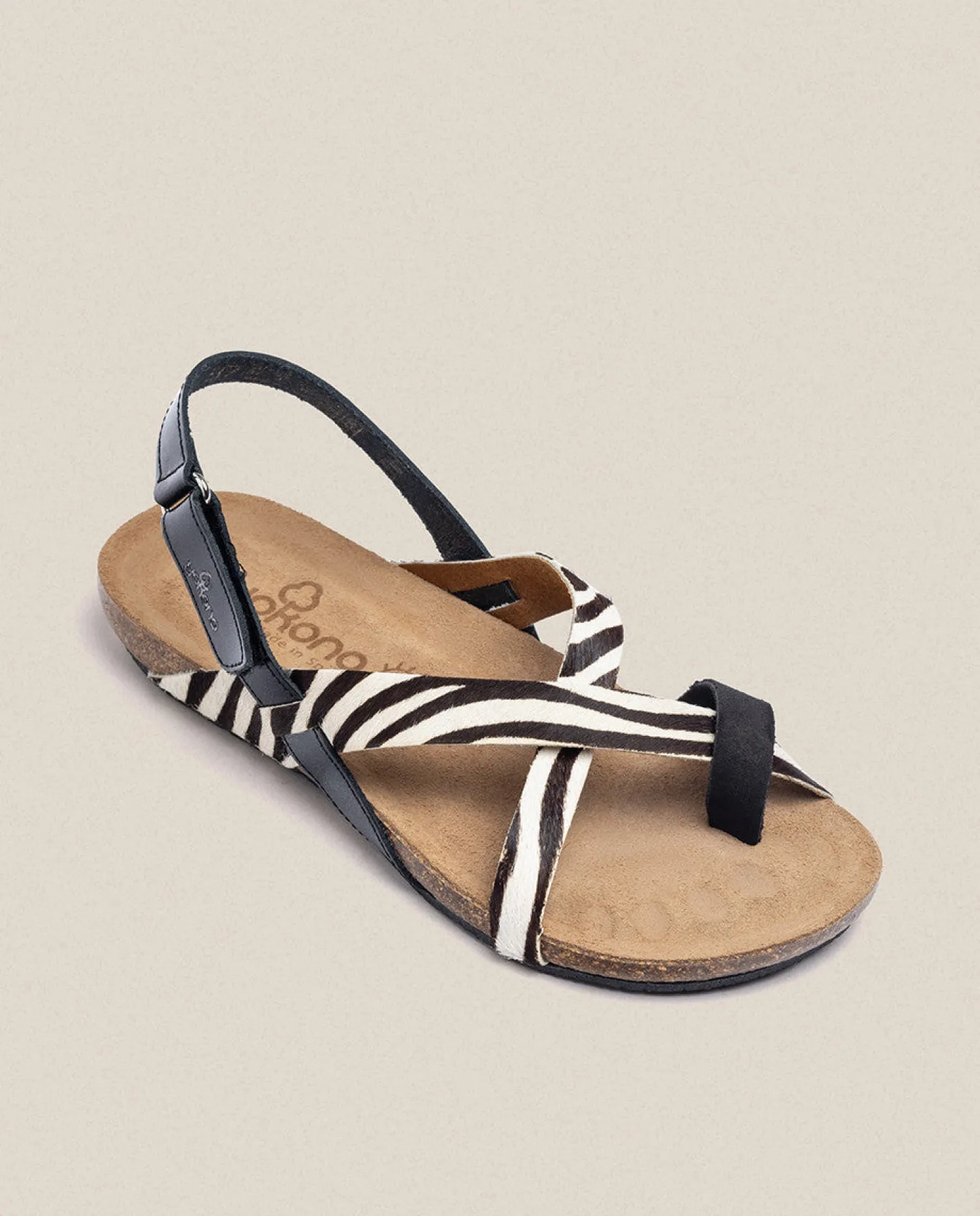 Flat Sandals|Yokono Flat Sandal IBIZA-718 Black