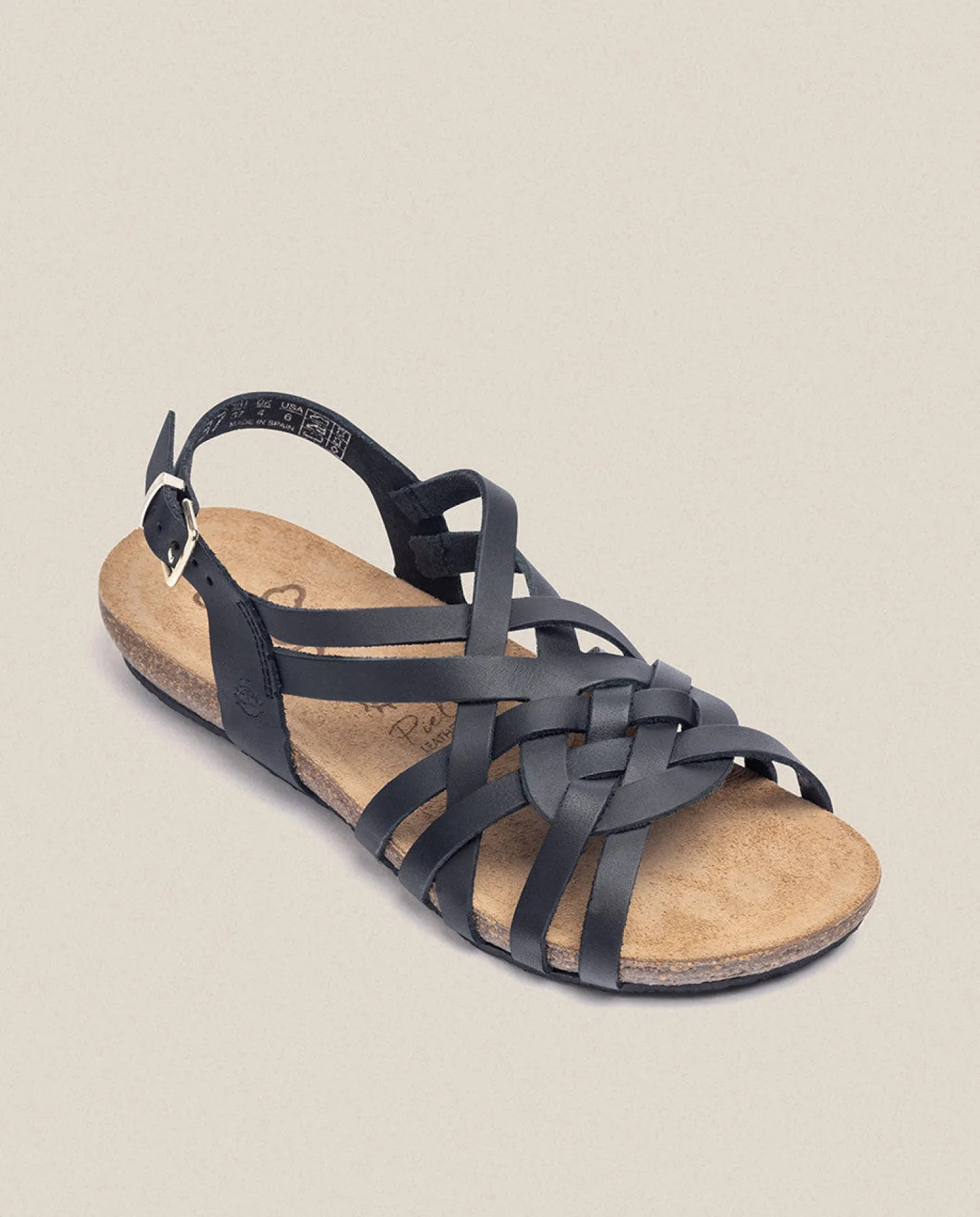 Flat Sandals|Yokono Flat Sandal IBIZA-175 Black