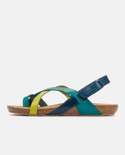Flat Sandals|Yokono Flat Sandal IBIZA-718 Blue