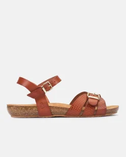 Flat Sandals|Yokono Flat Sandal IBIZA-185 Brown