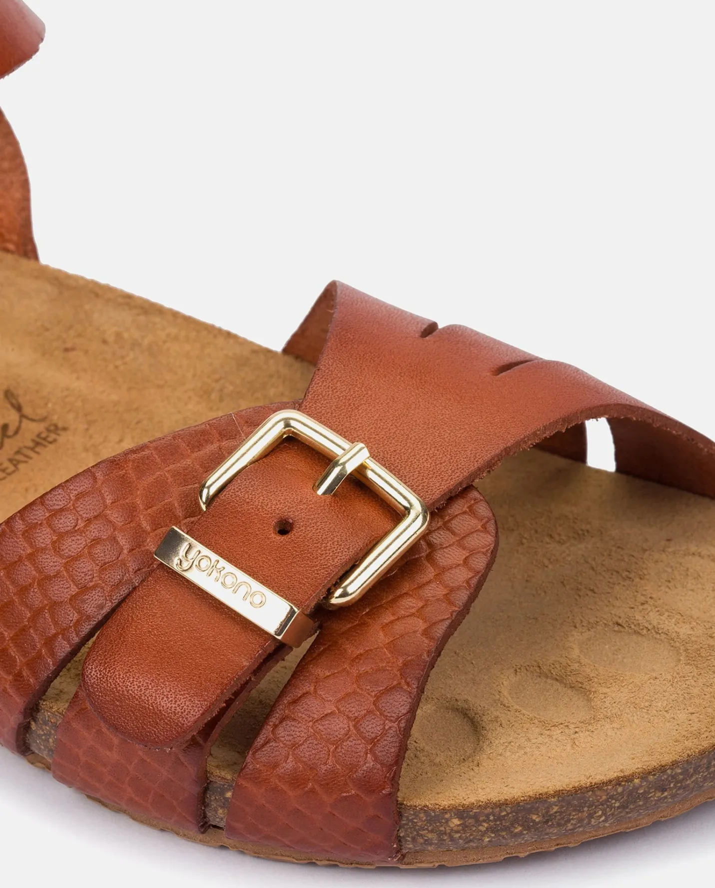 Flat Sandals|Yokono Flat Sandal IBIZA-185 Brown
