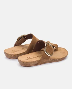 Flat Sandals|Yokono Flat Sandal IBIZA-205 Brown