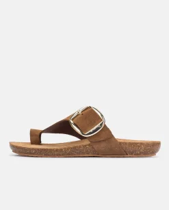Flat Sandals|Yokono Flat Sandal IBIZA-205 Brown