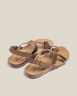 Flat Sandals|Yokono Flat Sandal IBIZA-718 Brown