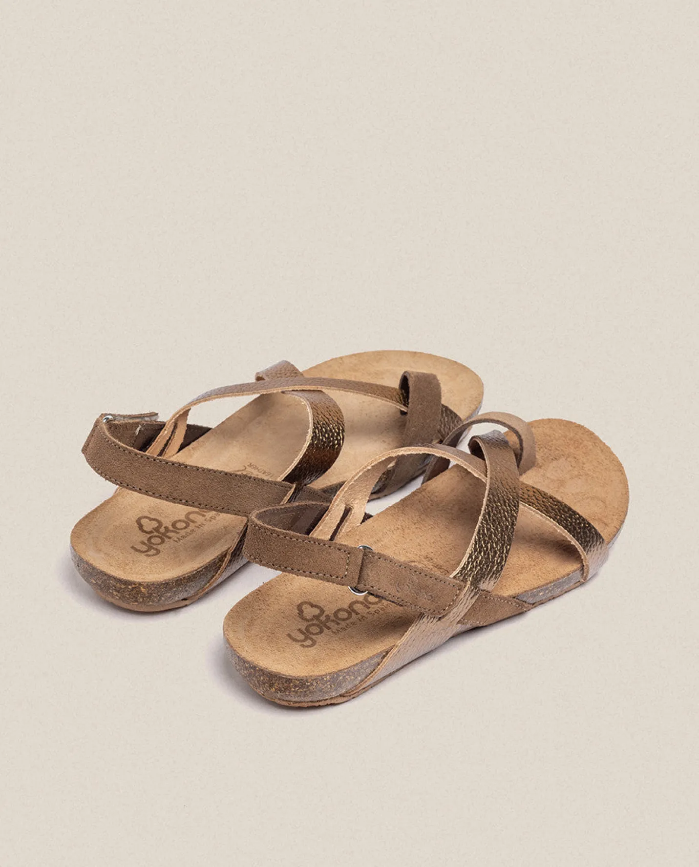 Flat Sandals|Yokono Flat Sandal IBIZA-718 Brown
