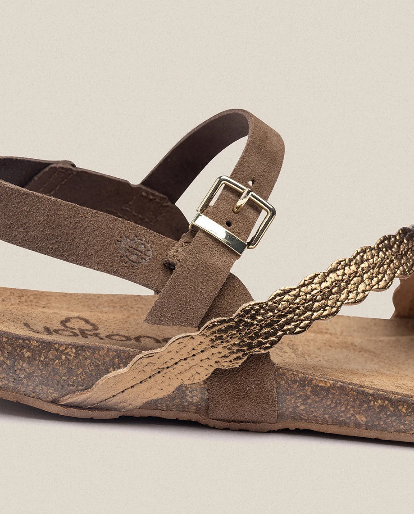 Flat Sandals|Yokono Flat Sandal IBIZA-176 Brown