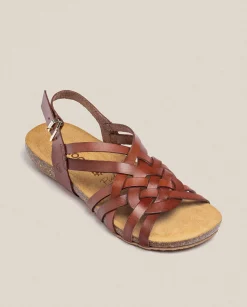 Flat Sandals|Yokono Flat Sandal IBIZA-175 Brown