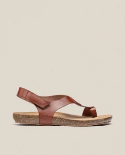 Flat Sandals|Yokono Flat Sandal IBIZA-174 Brown