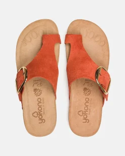 Flat Sandals|Yokono Flat Sandal IBIZA-205 Orange