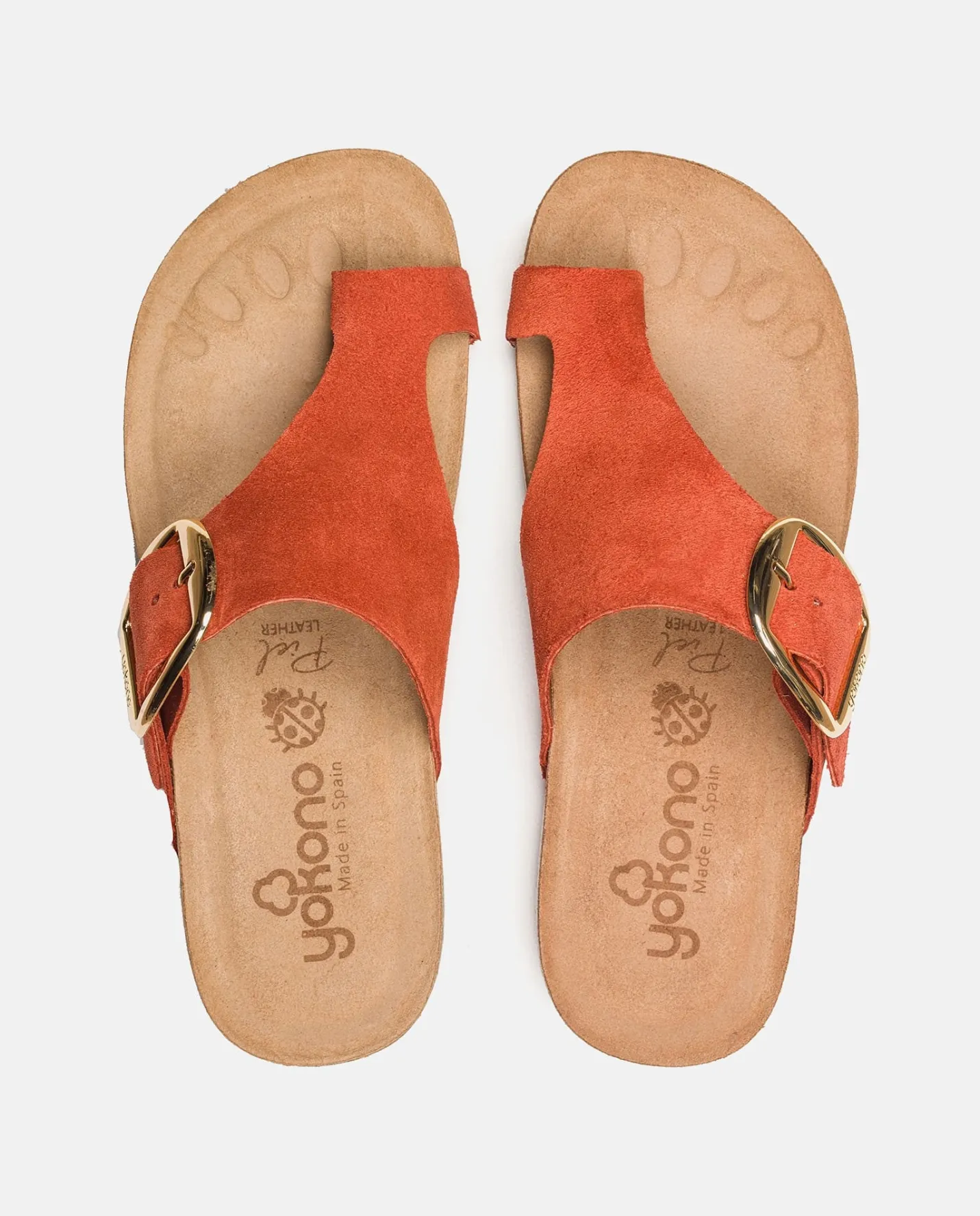 Flat Sandals|Yokono Flat Sandal IBIZA-205 Orange