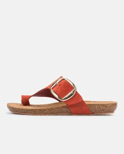 Flat Sandals|Yokono Flat Sandal IBIZA-205 Orange