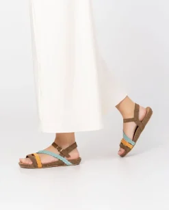 Flat Sandals|Yokono Flat Sandal IBIZA-176 Orange
