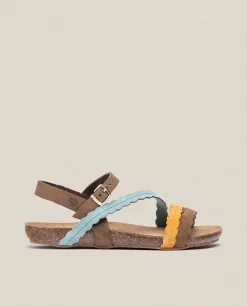 Flat Sandals|Yokono Flat Sandal IBIZA-176 Orange