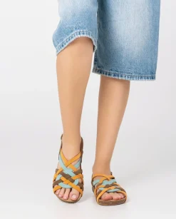 Flat Sandals|Yokono Flat Sandal IBIZA-175 Orange