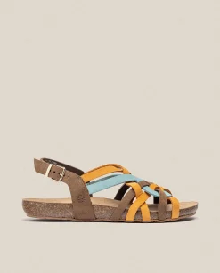 Flat Sandals|Yokono Flat Sandal IBIZA-175 Orange