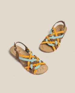 Flat Sandals|Yokono Flat Sandal IBIZA-175 Orange