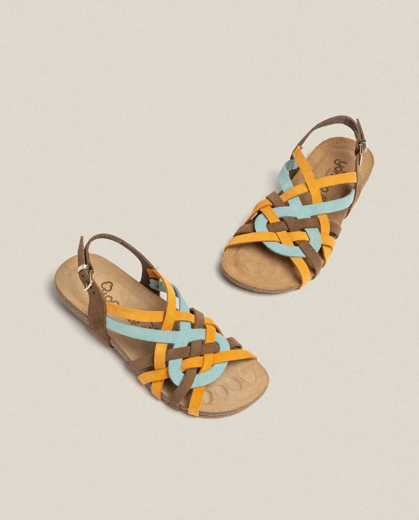 Flat Sandals|Yokono Flat Sandal IBIZA-175 Orange