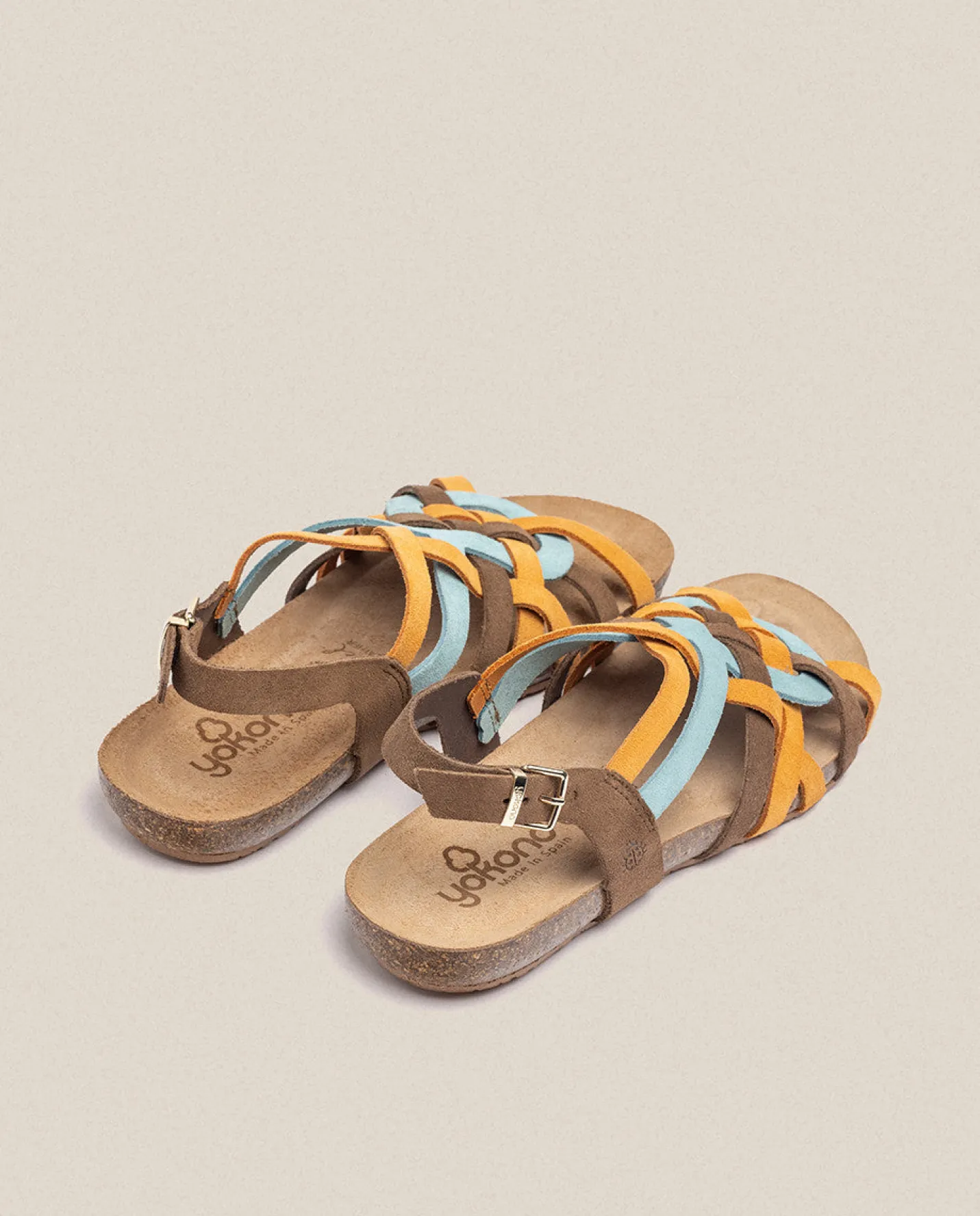Flat Sandals|Yokono Flat Sandal IBIZA-175 Orange