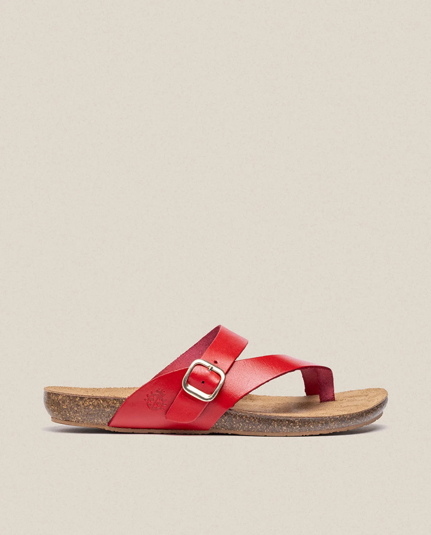 Flat Sandals|Yokono Flat Sandal IBIZA-013 Red
