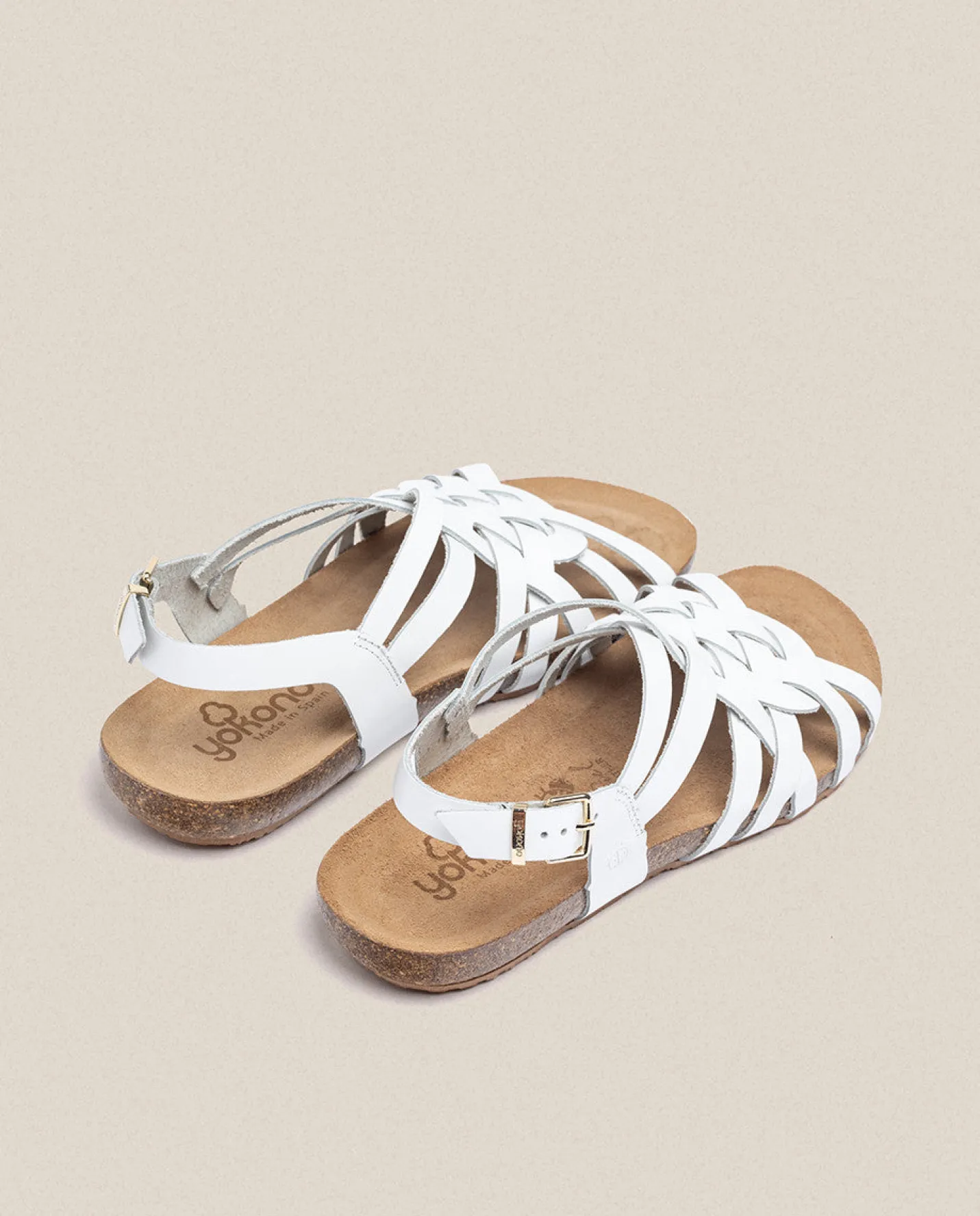 Flat Sandals|Yokono Flat Sandal IBIZA-175 White